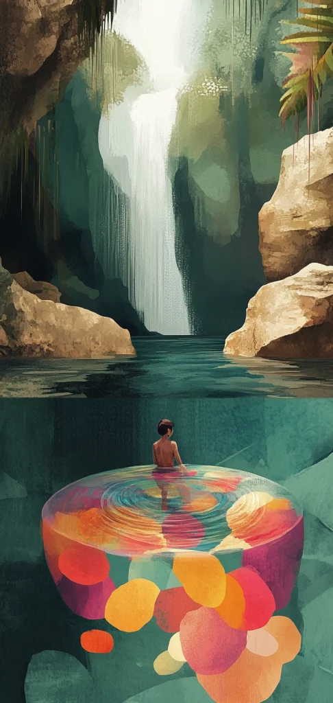 Vibrant Layered Gradients - Illustration