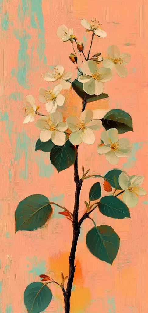 Warm Pastel Dreamscape - High Contrast