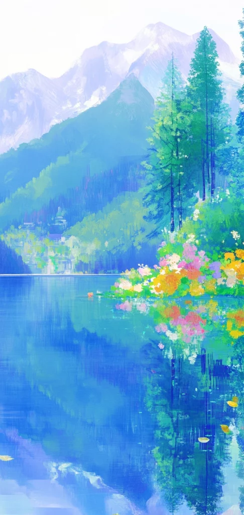 Vivid Pastel Landscapes - Natural