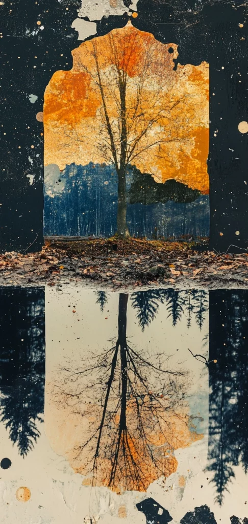 Golden Textured Landscape Illumination - Urban