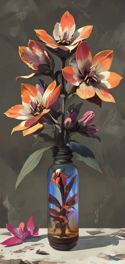 Vibrant Realistic Mixed Palette - Realism