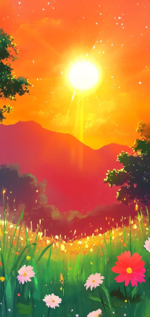 Vibrant Seasonal Fantasy - Warm Tone