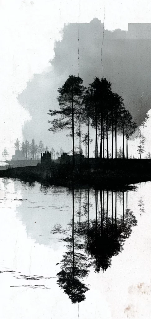 Contrast Monochrome Collage - Modernism