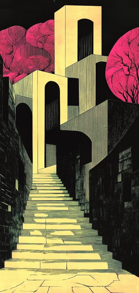 Contrasting Pastel Heatwave - High Contrast