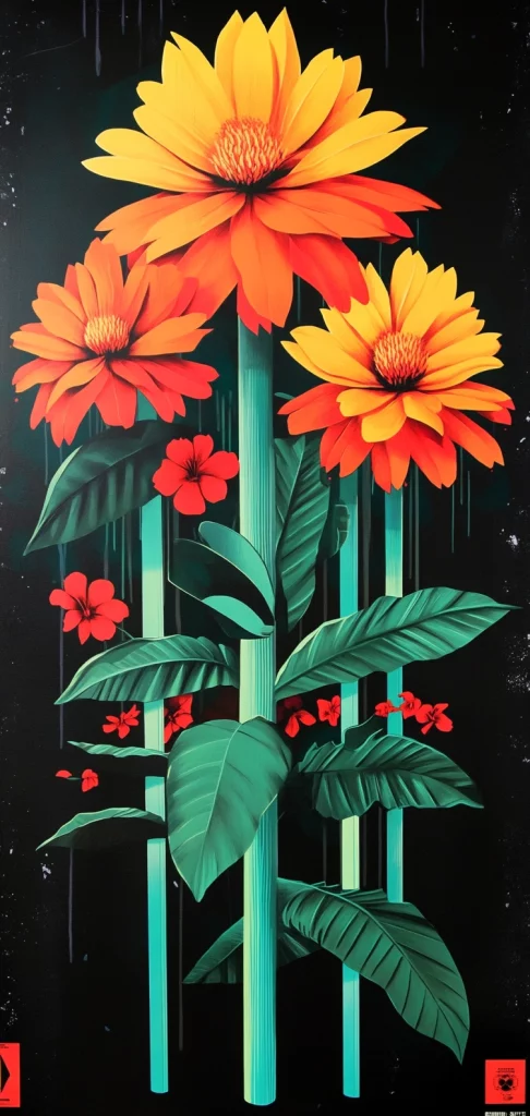 Vivid Urban Neon Contrast - Urban