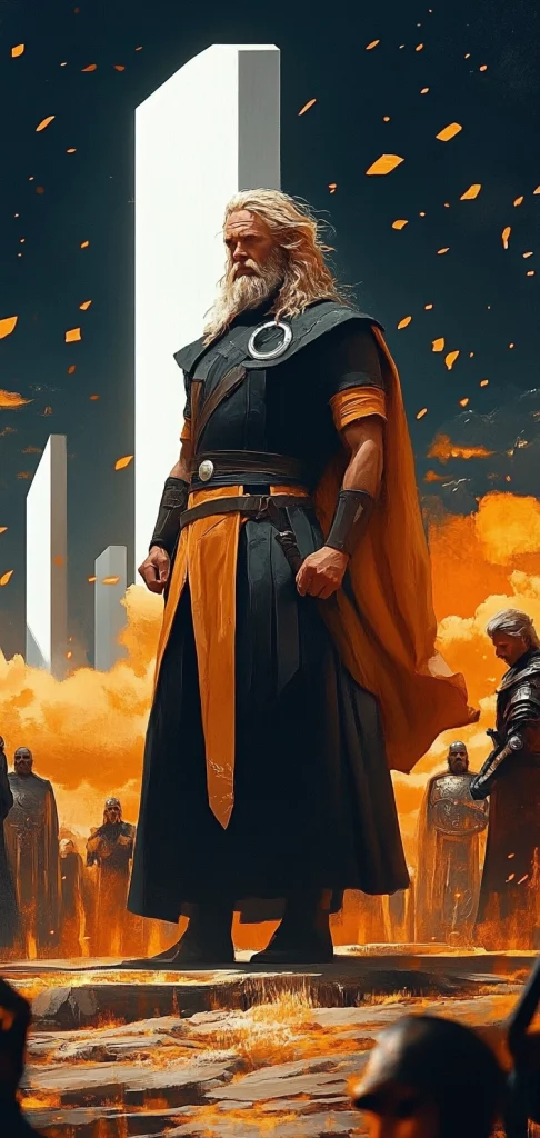 Vibrant Autumn Contrasts - High Contrast