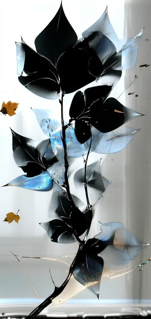 Luminous Fluid Motion - High Contrast