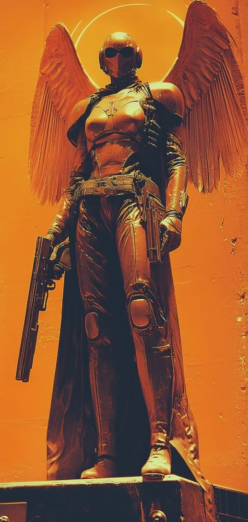 Cinematic Orange Dystopia - Modernism