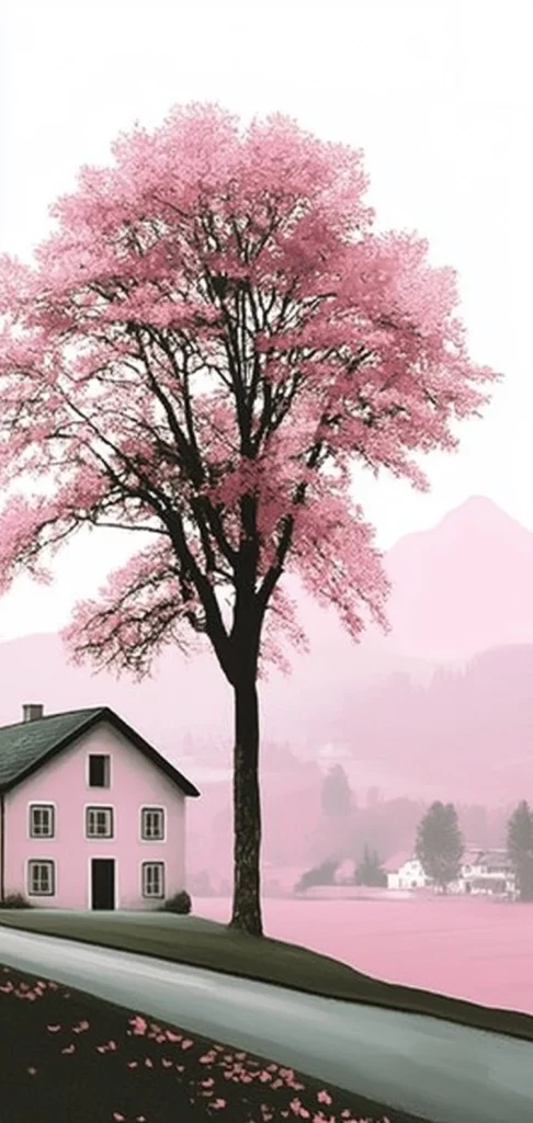 Pastel Pink Dream - High Contrast