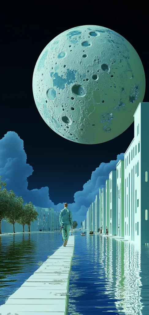 Cool Surreal Reflections - Cool Tone