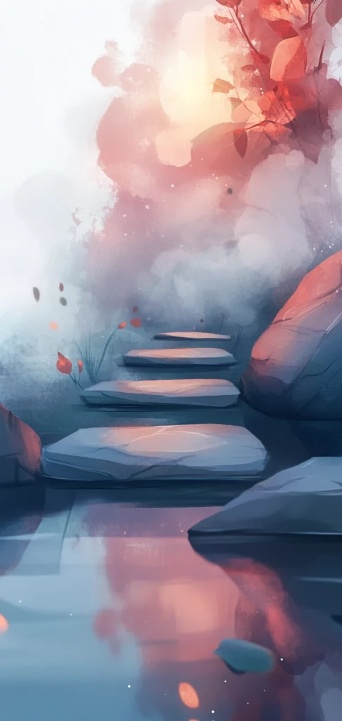 Warm Pastel Serenity - Warm Tone