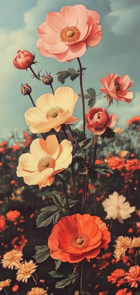 Warm Vintage Landscaping - Illustration