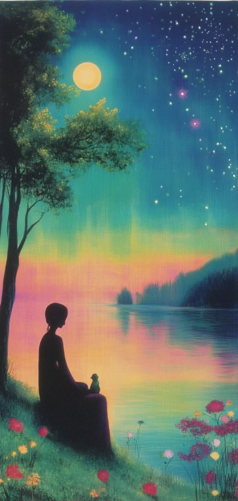 Neon Light Gradient Scenery - Gradient Effects