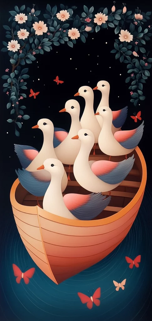 Gradient Lighting Pastel Hues - Illustration