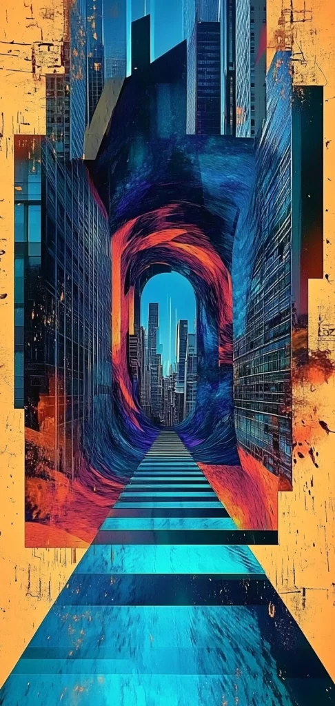 Vivid Geometric Compositions - Geometric