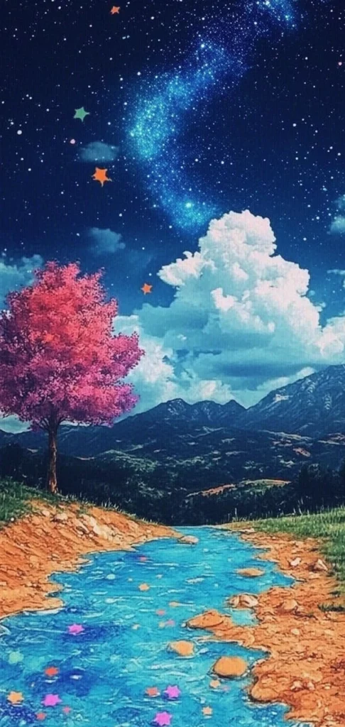 Luminous Nightscapes - Fluorescent Effect