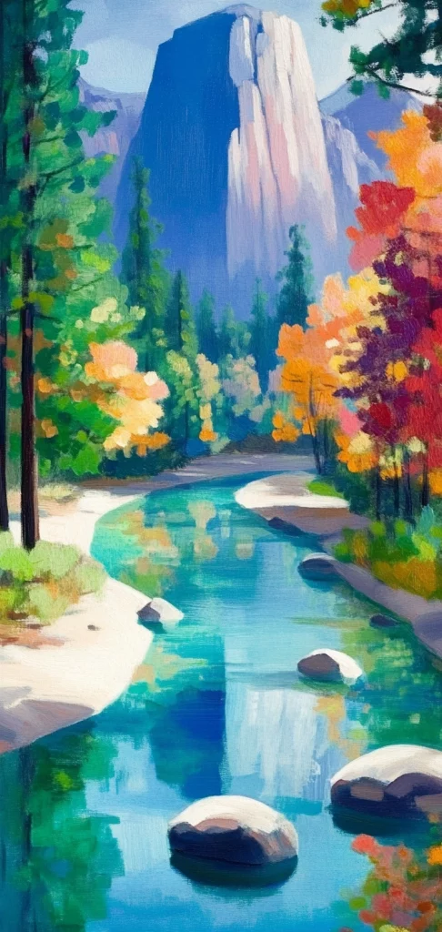 Vivid Color Contrast - Pop Art