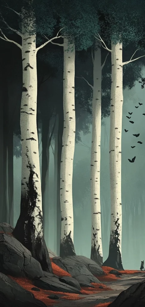 Cool Hued Ethereal Landscapes - Natural