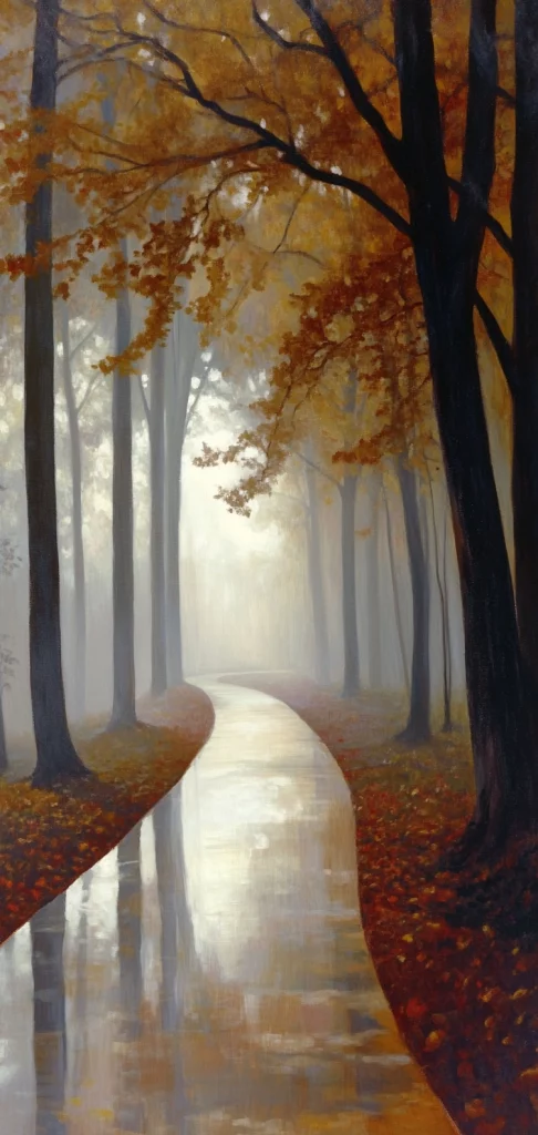 Warm Evening Palette with Soft Textures - High Contrast