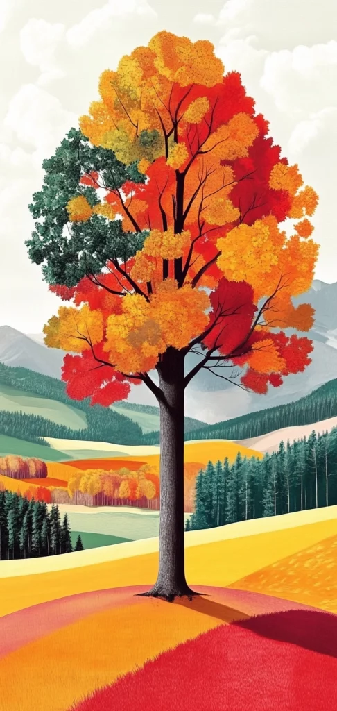 Vibrant Contrasting Color Blocks - Pop Art