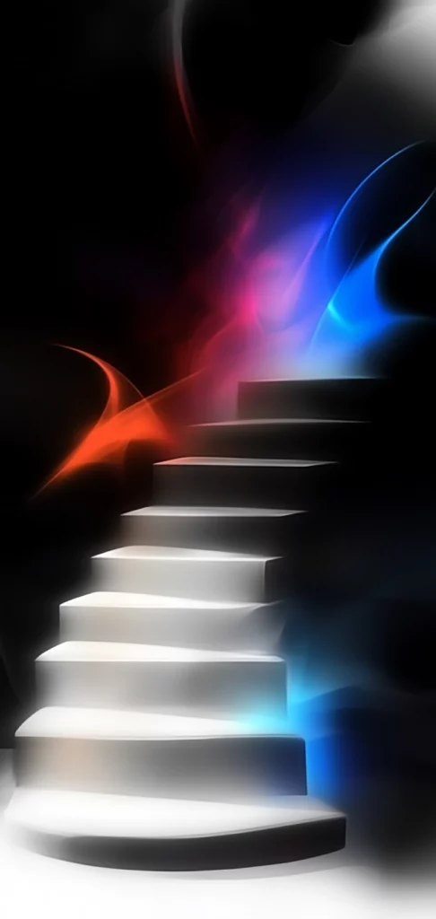 Intense Color Transitions - High Contrast