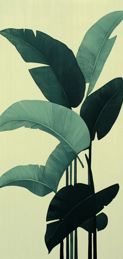 Muted Botanical Harmony - Warm Tone