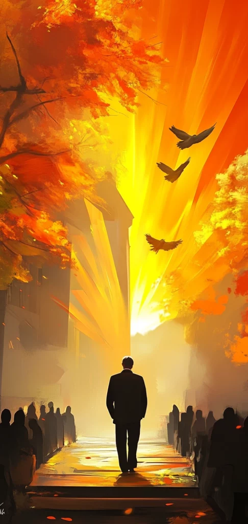 Vivid Sunset Glow - Realism