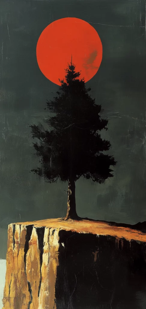 Bold Silhouette Dark Contrast - High Contrast