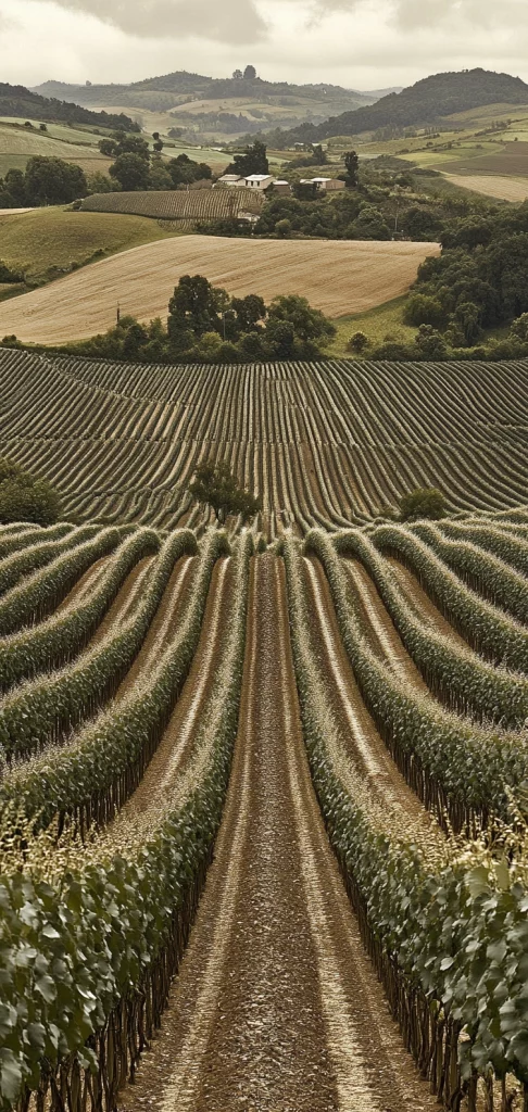 Textured Sepia Earth Tones - Retro