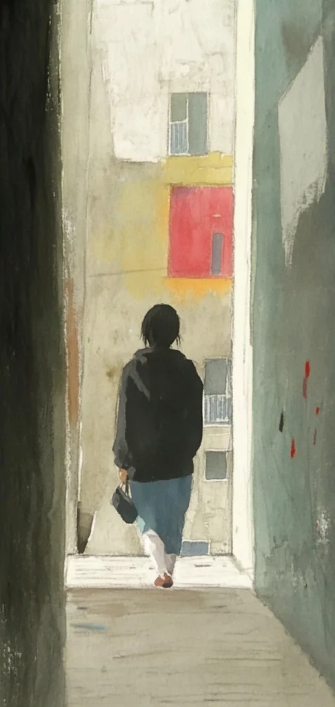 Vibrant Pastel Brushwork - Watercolor