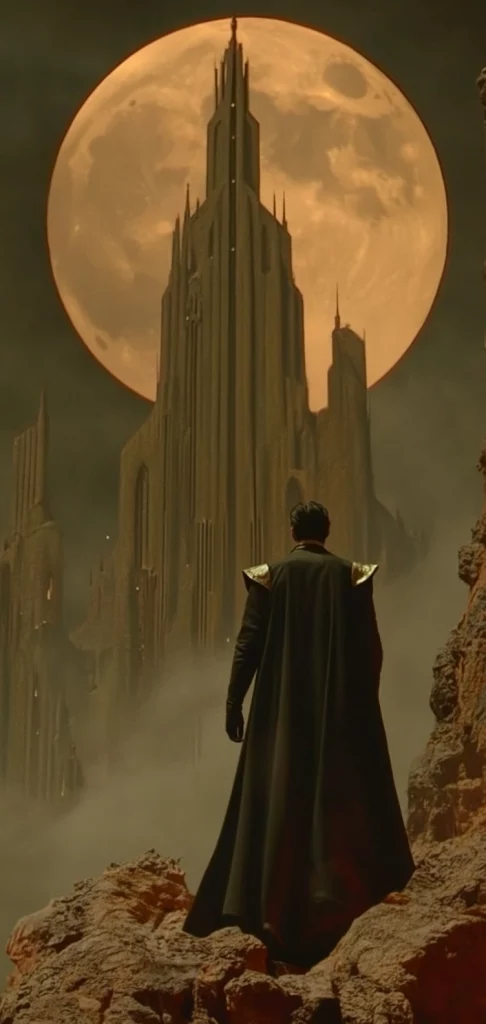 Warm Golden Tones with High Contrast - Modernism