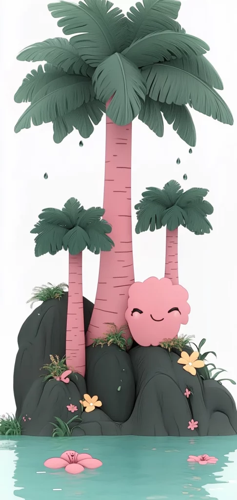 Whimsical Pastel Illustration - Pastel Tone