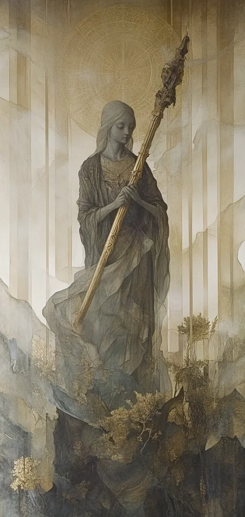 Ethereal Light and Earthy Tones - Minimalism