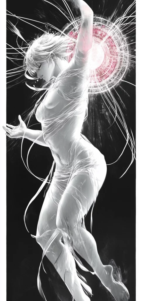 Luminous Monochrome Silhouettes - Surrealism