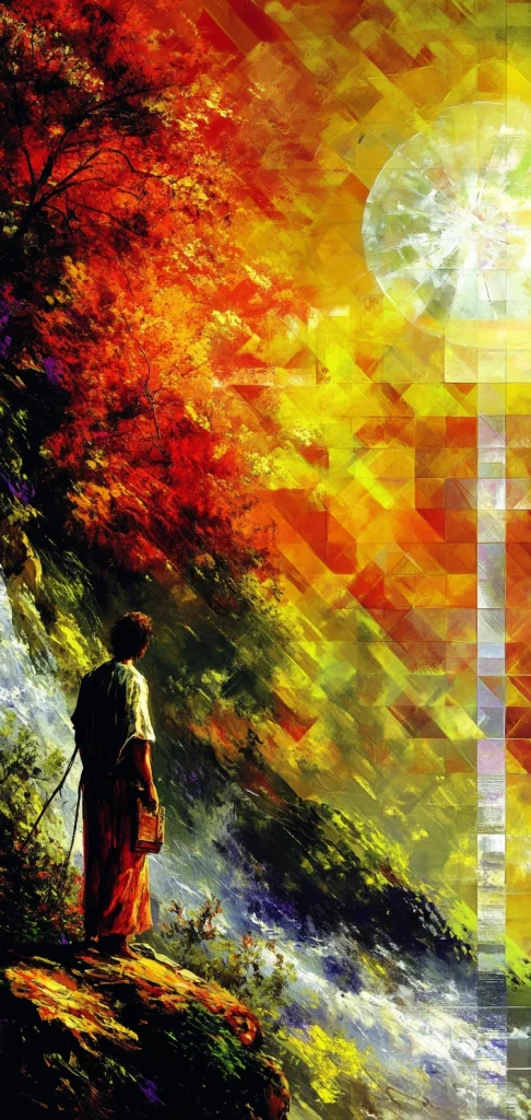 Vivid Mosaic Illumination - Modernism