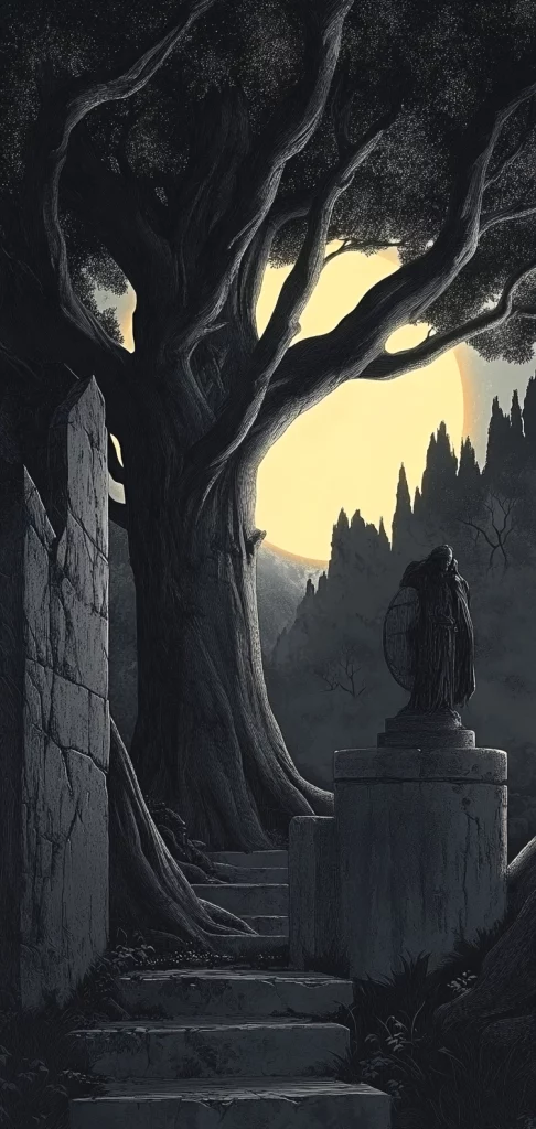 Monochrome Dramatic Lighting - Gothic