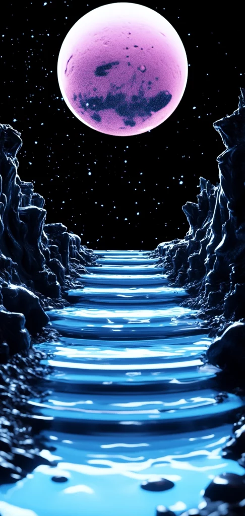 Neon Glow and Dark Contrast - Cyberpunk