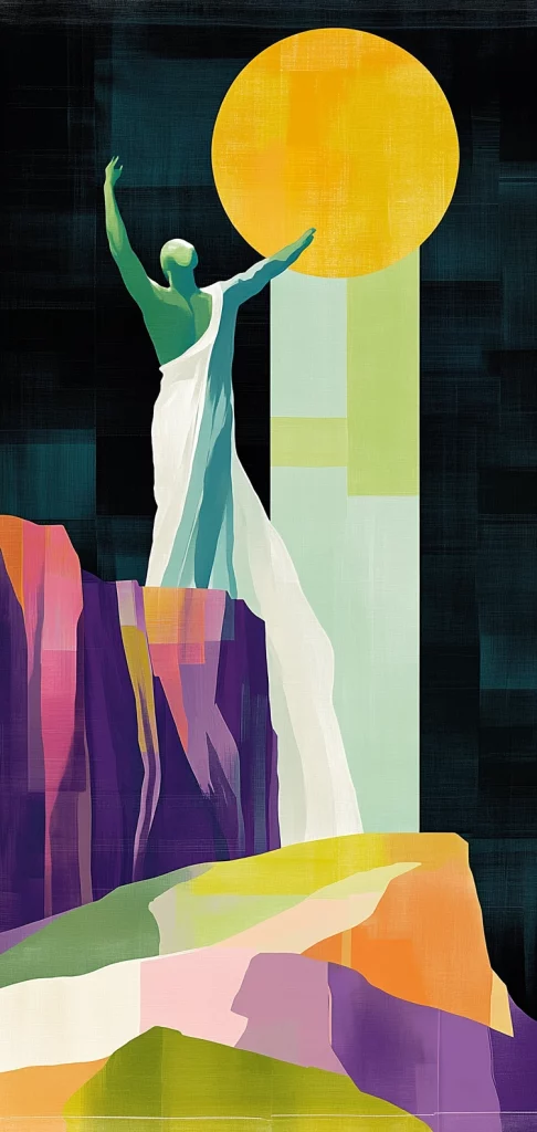 Vivid Geometric Multicolor - Graphic