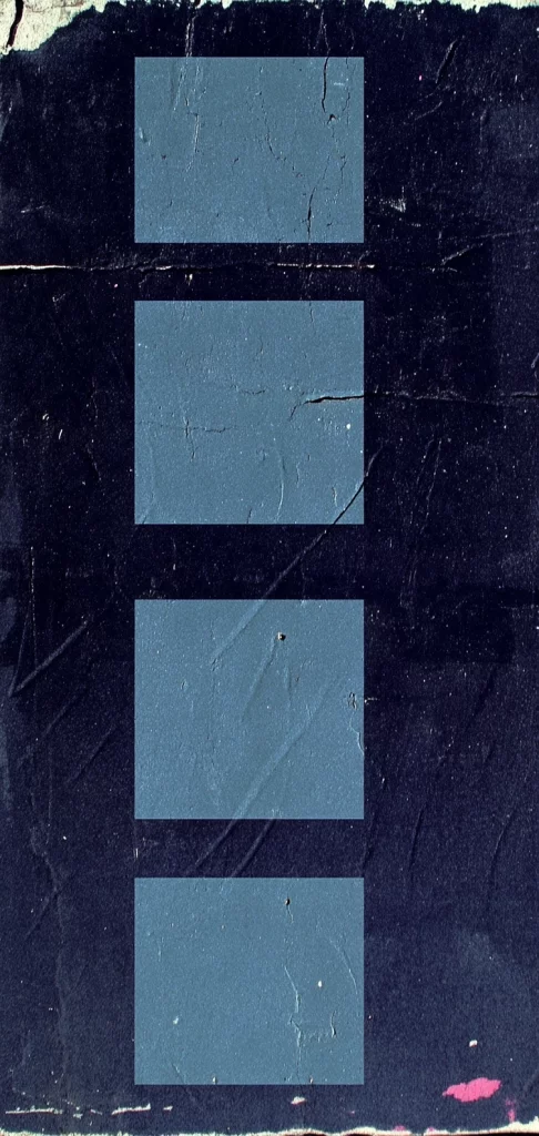 Dark Blue Cinematic Shadows - Illustration