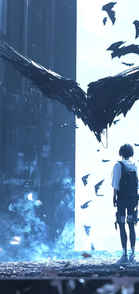 Neon Lighting with Cool Blue Hues - Cyberpunk