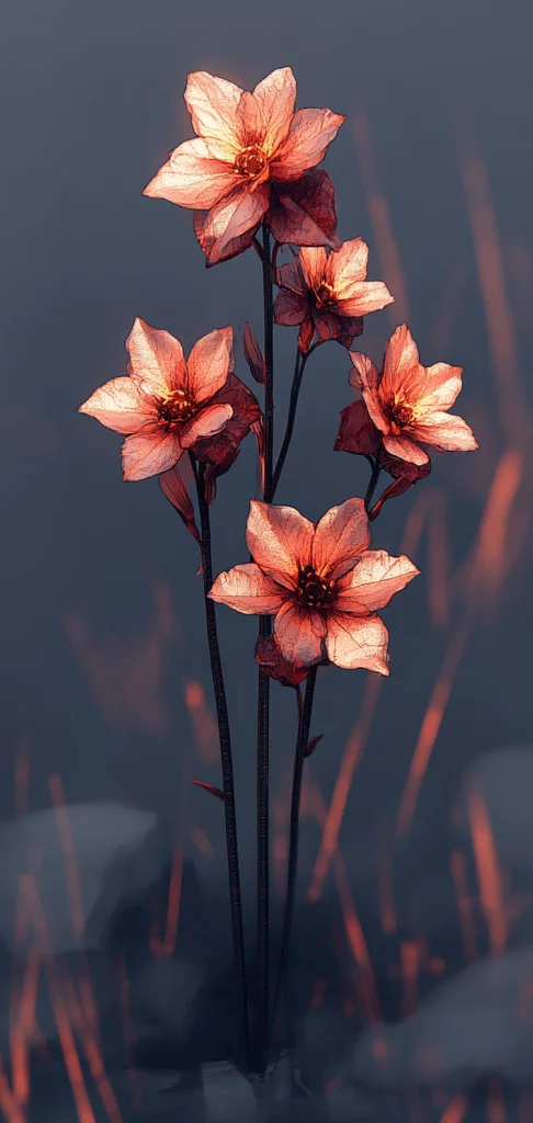 Red Accents on Monochrome - Modernism