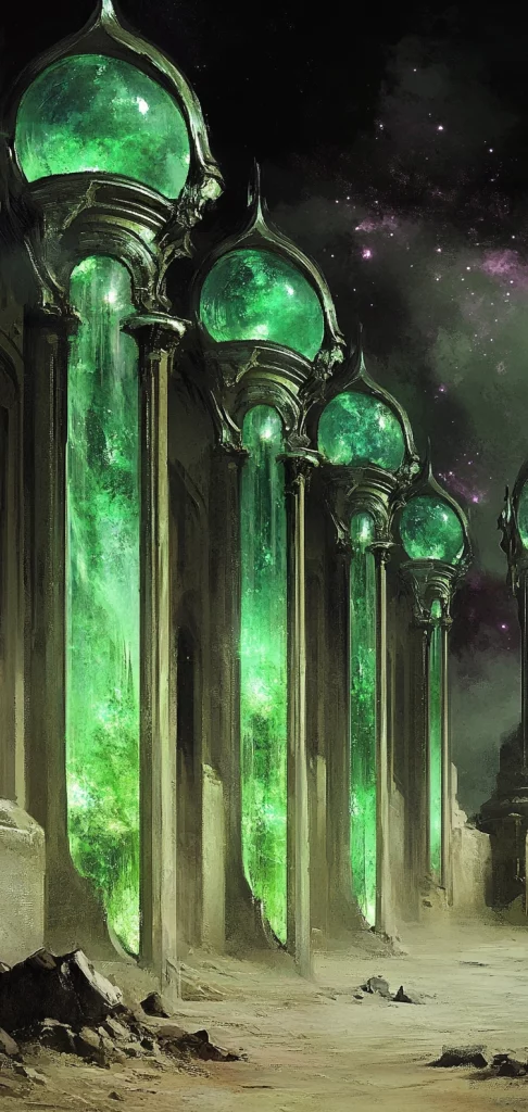 Emerald Light Contrast - Illustration