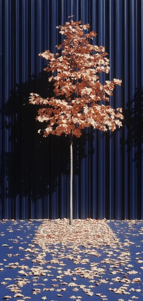 Vivid Dark Blue Lighting - Surrealism