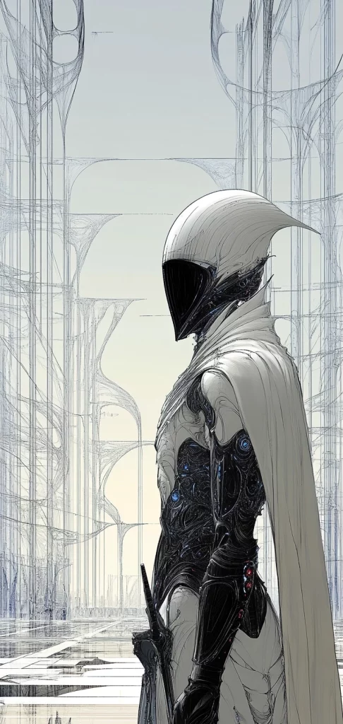 Elegant Gradient Silhouettes - Minimalism