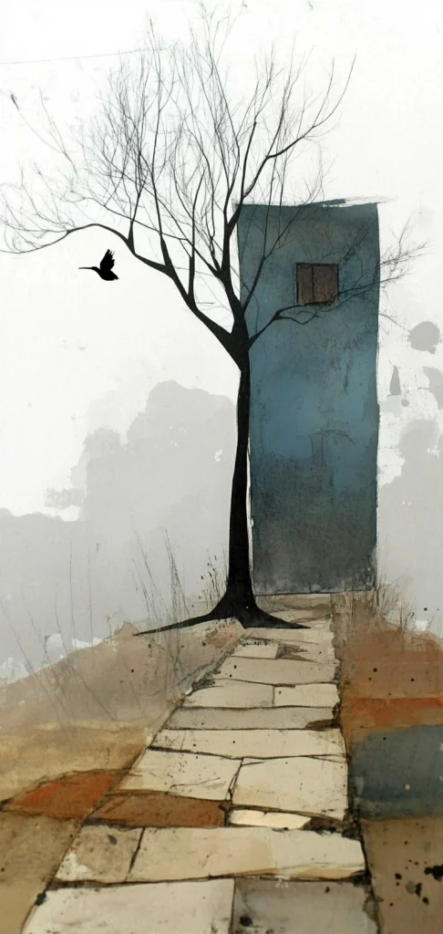 Minimalist Earth Tone Contrast - Minimalism