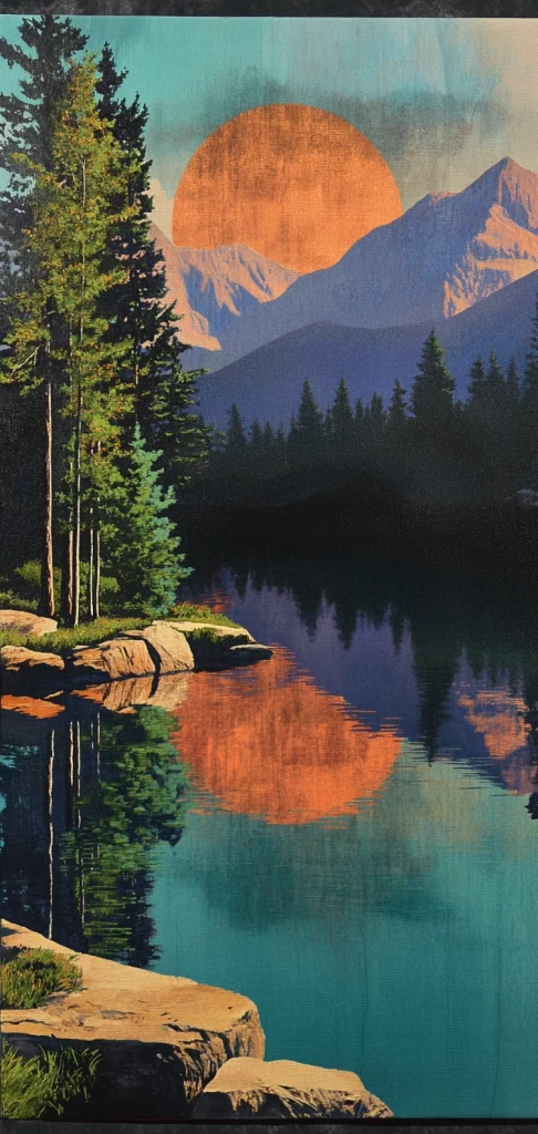 Vivid Surreal Landscapes - Fluorescent Effect