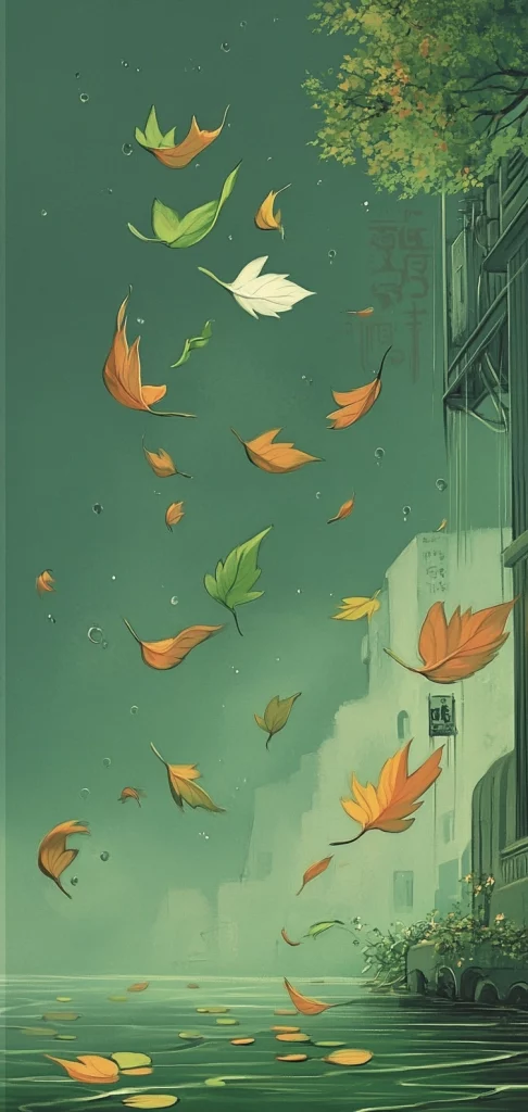 Green Gradient Expression - Illustration