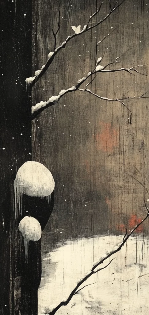 Muted Earth Tones with Texture - Warm Tone