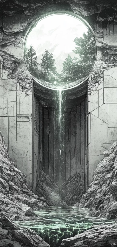 Monochrome Celestial Imagery - High Contrast