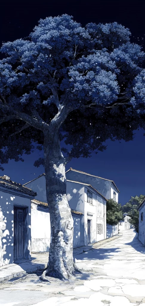 Midnight Monochromatic Elegance - Monochrome